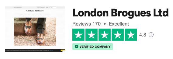 London Brogues – Trust Pilot Reviews