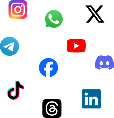 Social Media Logo Cloud
