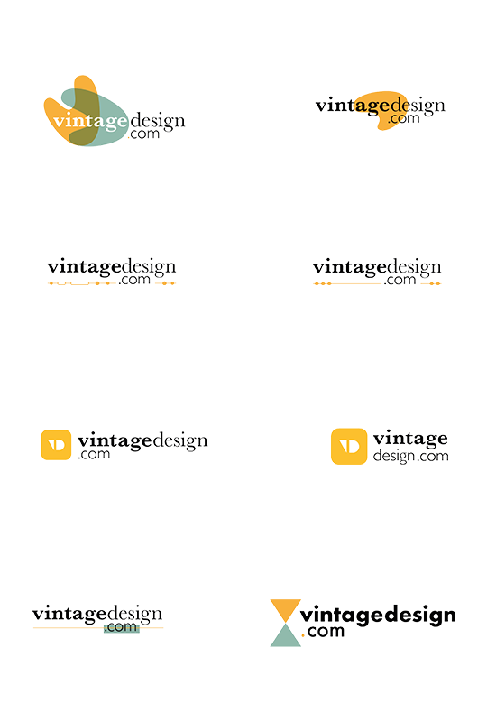 Vintage Design Logo Concepts