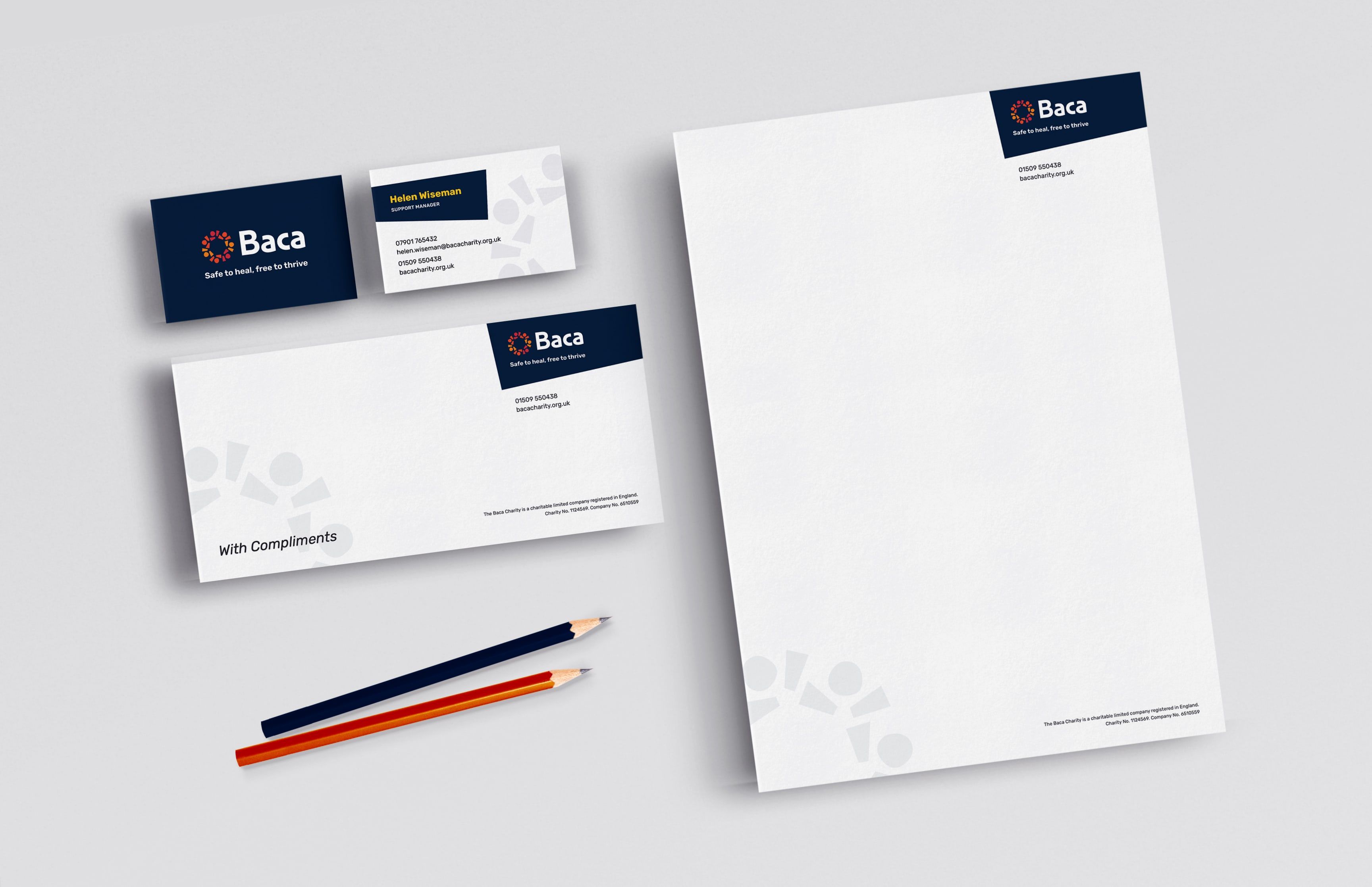 Baca Business Stationery